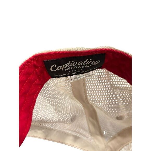 Cincinnati Bearcats Red Snapback Trucker Hat Adjustable Unisex - Picture 5 of 5